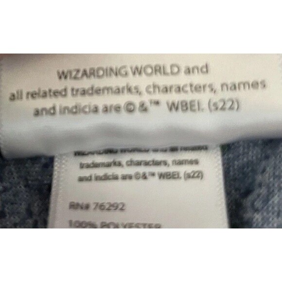 Harry Potter Pajama Pants Women's M Chibi Navy Fleece Jogger Sleepwear Lounge - Picture 14 of 16